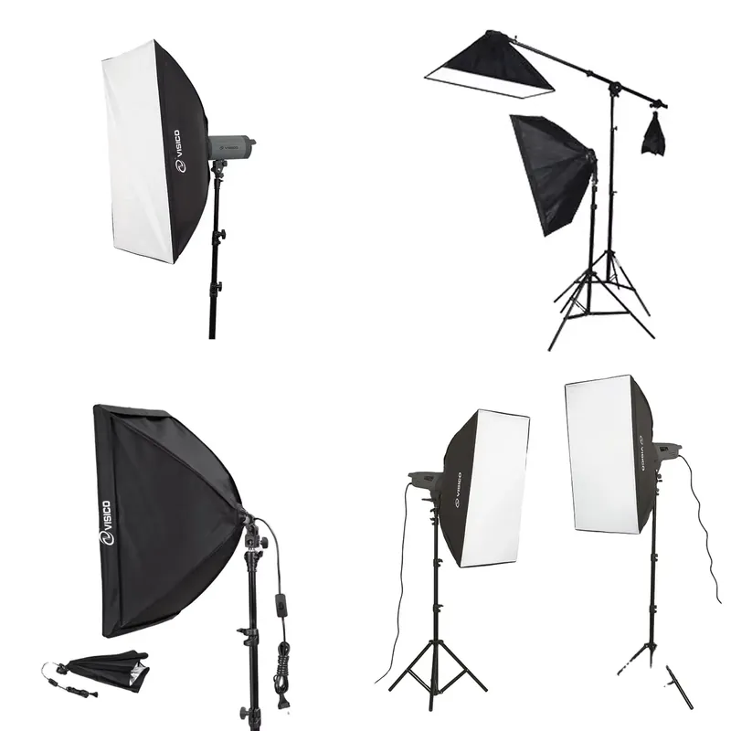 Photography Lighting Portable - Высококачественная портативная фотостудия: студийный свет, черный