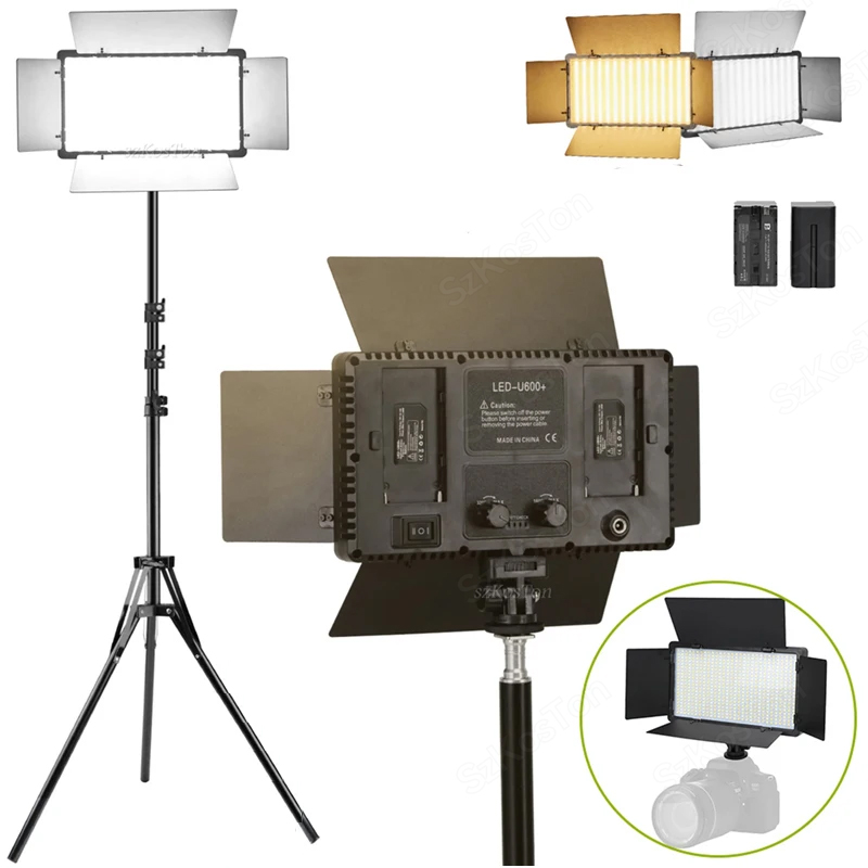 Video Light Panel Led - Светодиодсветильник лампа U800 U600 для фотостудии,