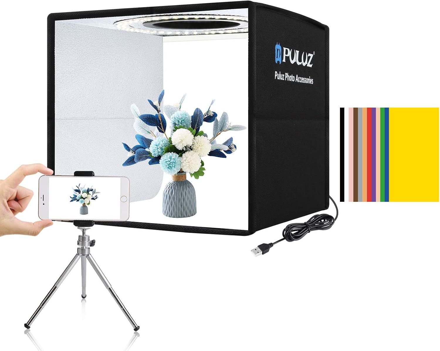 Светодиодная RGB-панель с упра – обзор и цена Video Light Panel Led