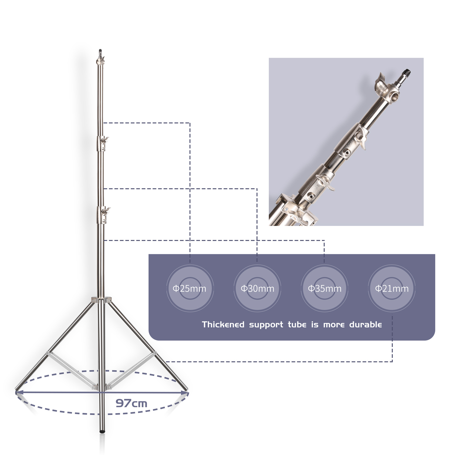 SH 2,8 м подставка для освещен – обзор и цена Boom Arm Stand