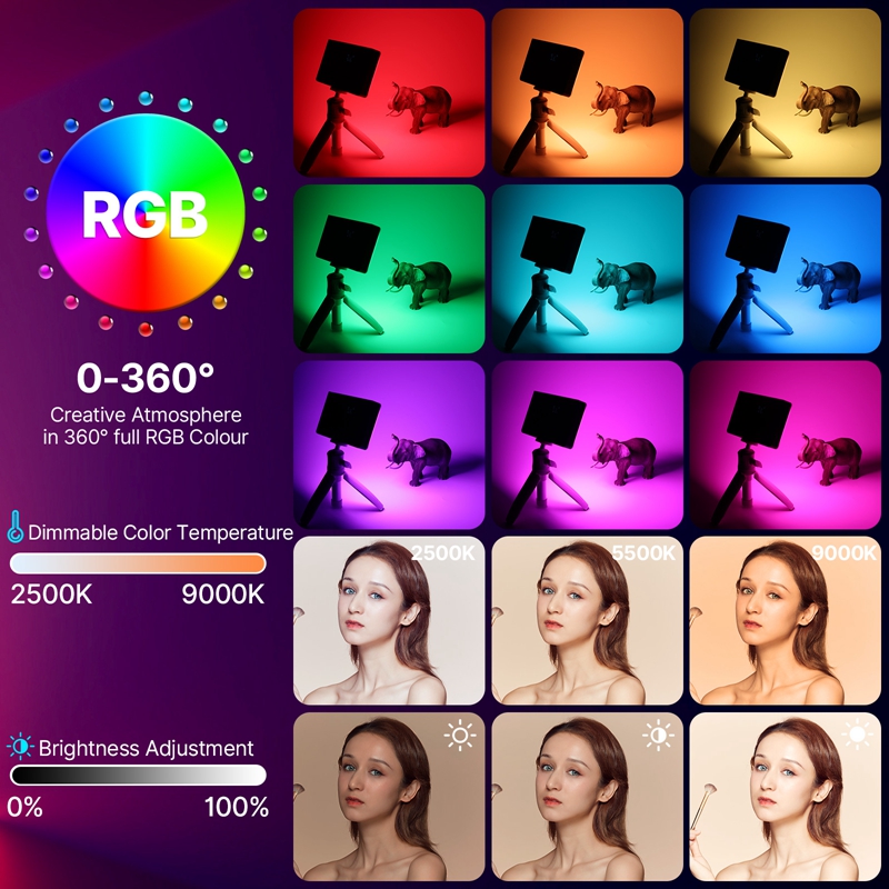 Ulanzi LT002 7-дюймовый карман – обзор и цена Video Light Panel Led
