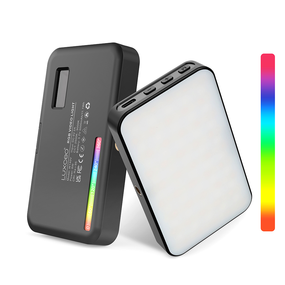 LUXCEO V10 PRO Видеосвет RGB П – обзор и цена Video Light Panel Led
