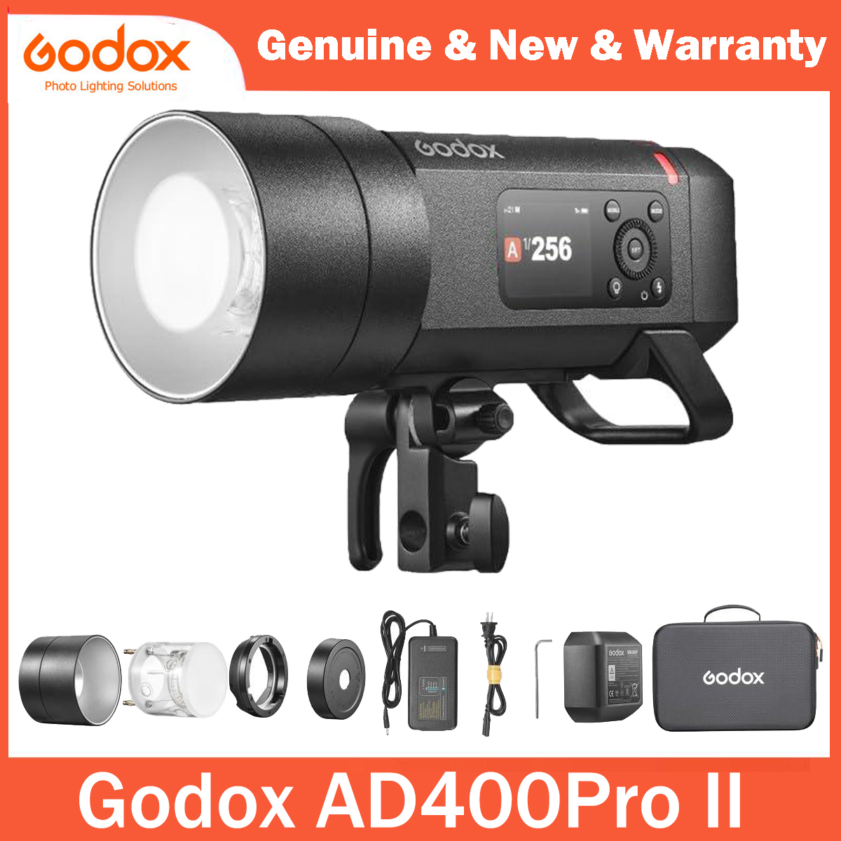 Godox AD400 Pro II AD400Pro II – обзор и цена Portable Strobe Monolight