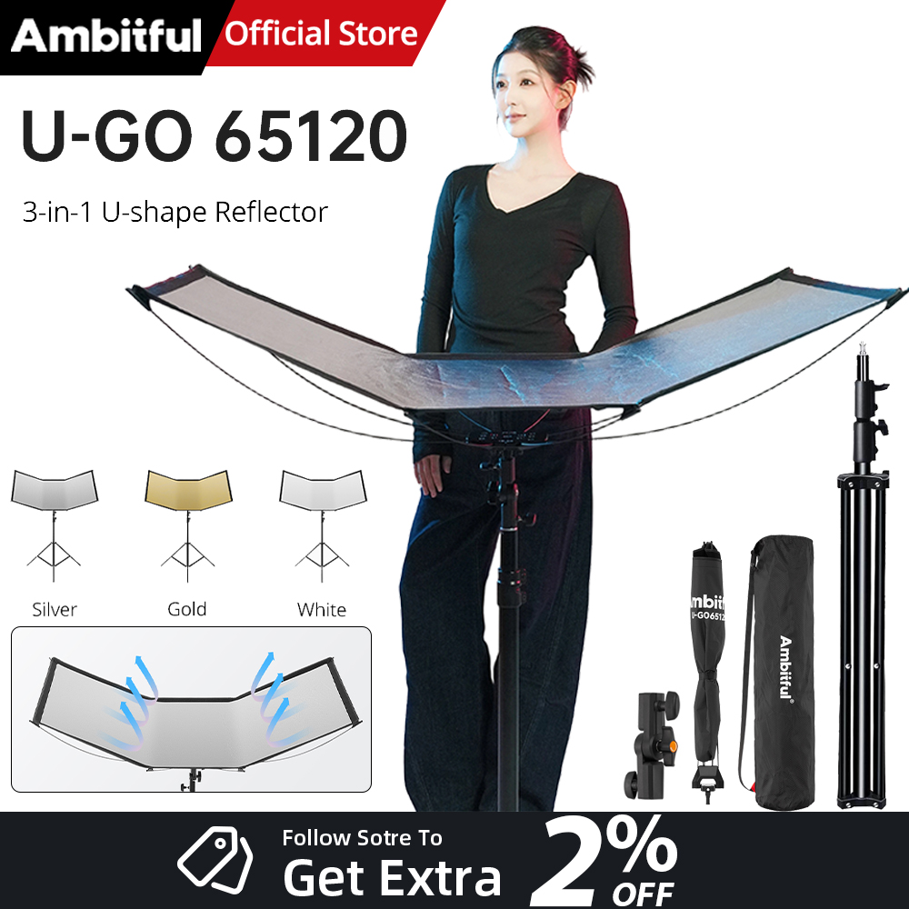AMBITFUL 3в1 U-образный диффуз – обзор и цена Photography Lighting Type