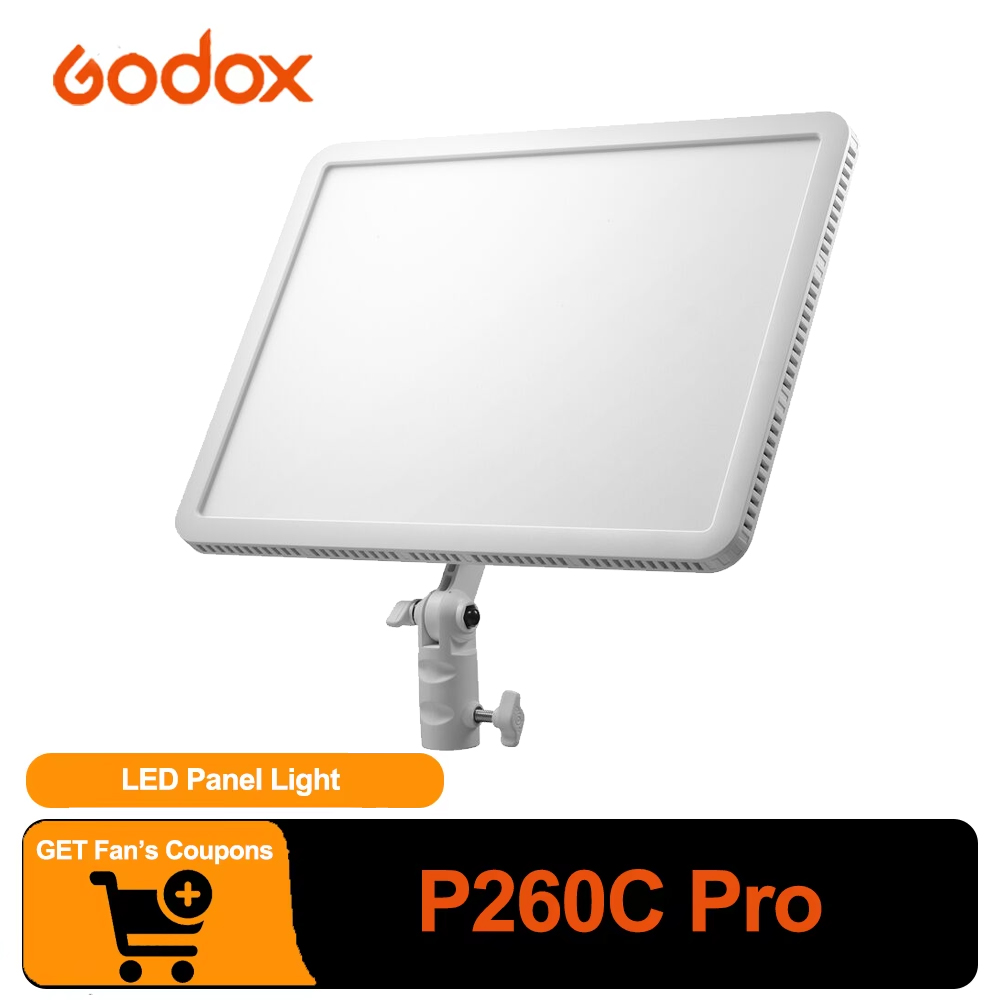 Светодиодная панель Godox P260 – обзор и цена Video Light Panel Led