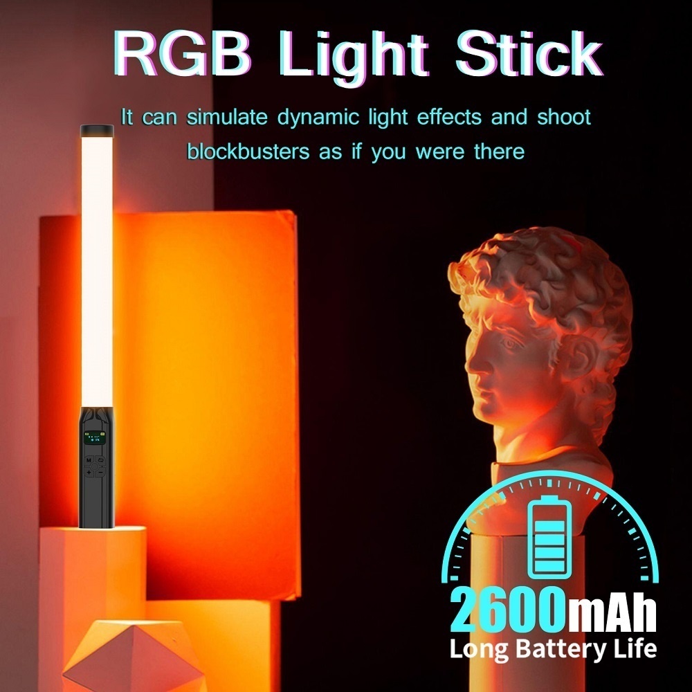 50 см RGB Stick Light Wand Лег – обзор и цена Photography Lighting Type