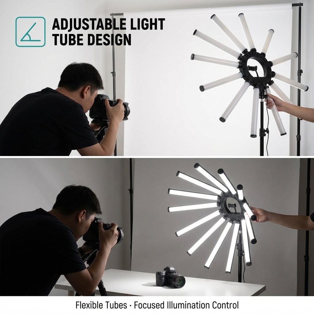Комплект для фотосъемки с 12-ю – обзор и цена Photography Lighting Kit