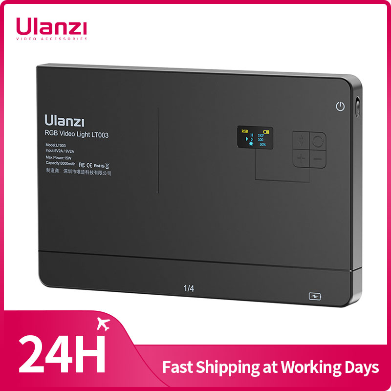 Ulanzi LT003 15W RGB Video Lig – обзор и цена Video Light Panel Led