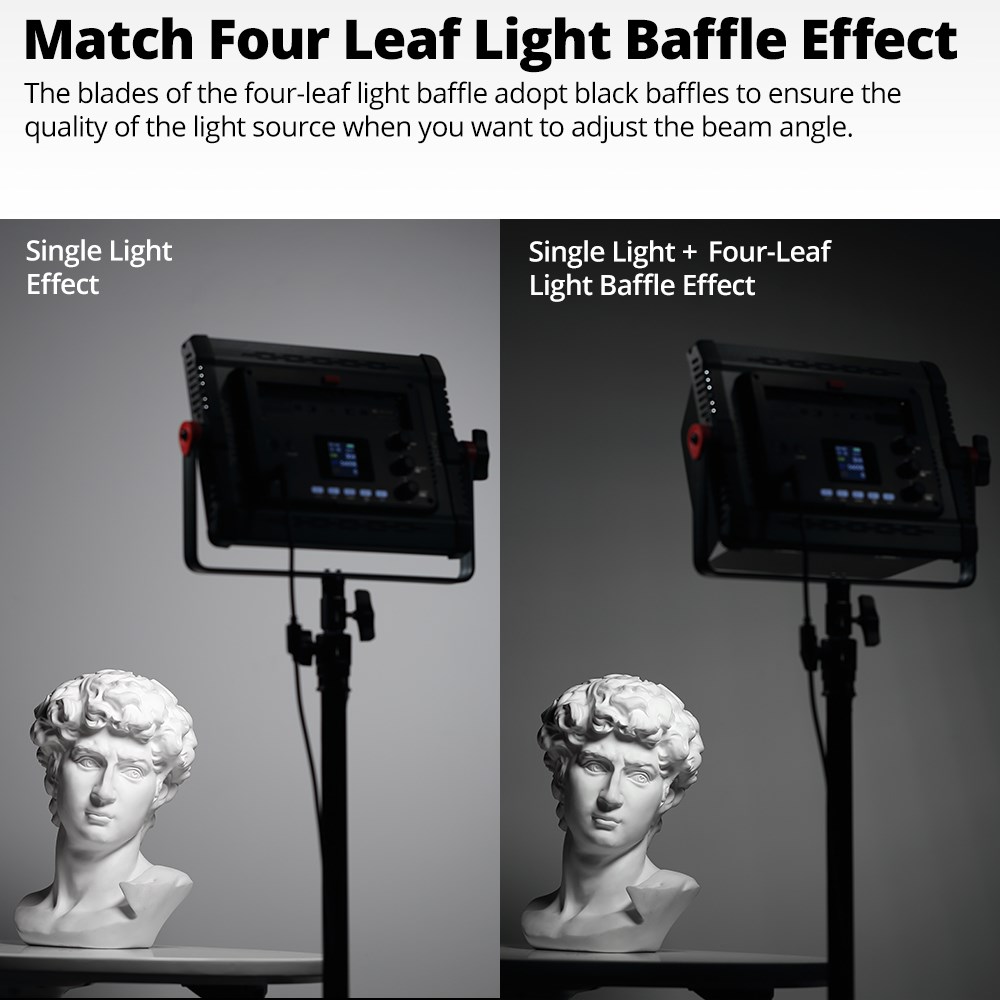 AMBITFUL P35R Светодиодная вид – обзор и цена Video Light Panel Led
